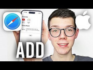 How To Add Site To Favorites In Safari On iPhone - Full Guide