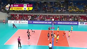 What goes up must come down… hard! 💥 Check out these scintillating spikes from your favorite volleybelles! #PVL2023 #TheHeartofVolleyball | One Sports