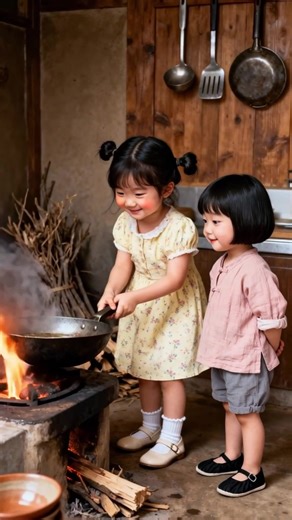 여동생을 흉하게 만든 뜨거운 기름 이야기