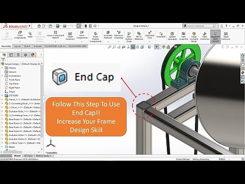 Quick Tips - End Cap In Solidworks (Weldments Tutorial)