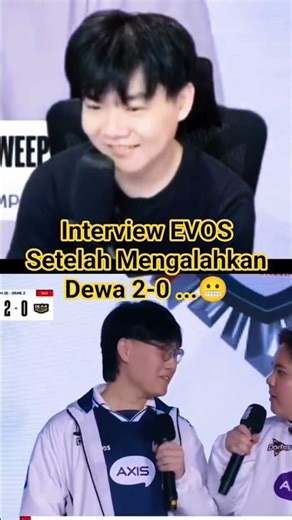 Interview Anak EVOS ...Gacor Erlan😱 #evos #evosesport #mobilelegends