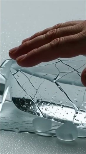 What Happens When You Smash Glass Like This? 🧊