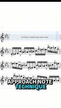 Chromatically approaching pentatonic scales #pentatonic #scales #jazz #saxophone