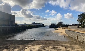 ‘Water comes from all four sides’: how Rotterdam’s tidal park protects the city