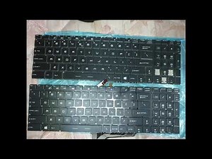 MSI GS63 7RD Keyboard Replacement