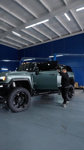 BTS 🎬 | 2024 Hummer HEV with 24x12 Fuel Fusion Forged wheels Customized Truck Showcase #cowboyscustoms #hummer #2024 #wheels #tires | Cowboys Customs