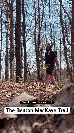 Solo Section Hike of the Benton MacKaye Trail