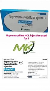 Here is a comprehensive overview of Buprenorphine Hydrochloride Injection 1. Uses of Buprenorphine Hydrochloride Injection Buprenorphine hydrochloride is a partial opioid agonist used for: Pain management (moderate to severe pain) Opioid dependence (as part of a treatment program) 2. Side Effects Common side effects: Nausea and vomiting Dizziness or drowsiness Constipation Sweating Headache Serious side effects: Respiratory depression (slow or difficult breathing) Low blood pressure Allergic rea