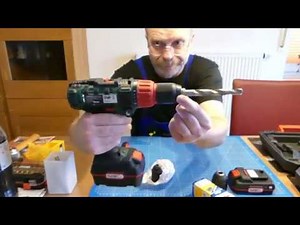Tuning Akku-Bohrschrauber 20V Parkside PSBSA 20-Li A1 plus Metabo Bohrfutter plus Akku 4Ah