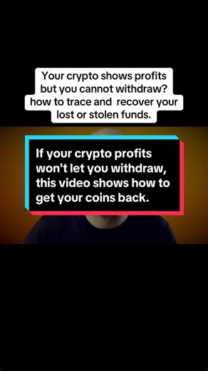 Crypto Scam Alert: Can't Withdraw Profits? Get Your Coins Back