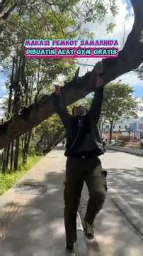 Samarinda City Government Provides Free Gym Equipment! #shorts