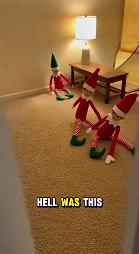 I Caught Elf moving 😱 || #shorts #youtubeshorts #christmas #elf #elves #horror #scary #elfontheshelf