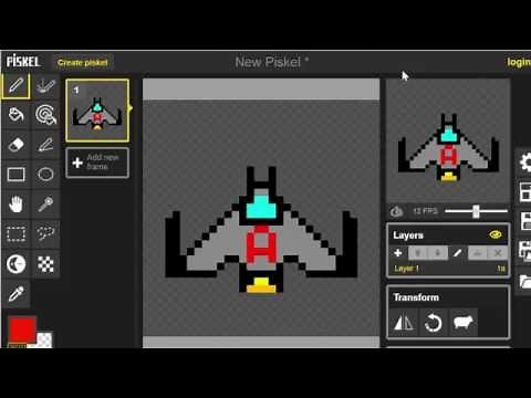 Making Space Game With Stencyl - Part 3 - Characters/Level Design