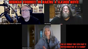 Deborah Voorhees explains what it is really like behind the scenes of a slasher movie as she talks about filming FRIDAY THE 13TH PART V: A NEW BEGINNING and 13 FANBOY. View the full interview at In The Spotlight - Movies, TV, and Random Stuff! FRIDAY THE 13TH 8-Movie Collection "Cyber Monday Deal" https://amzn.to/4p8FHzL 13 FANBOY https://amzn.to/4ipzcpG #deborahvoorhees #fridaythe13th #13fanboy #inthespotlight #cybermonday | Kyle Pierson