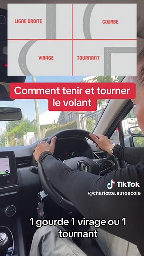 Conseils pour bien tenir et tourner le volant en conduite auto-école