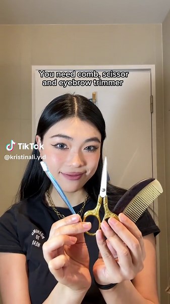 DIY Curtain Bangs Tutorial at Home | Hair Transformation