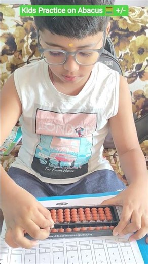 How do kids use Abacus 🧮 Tool for +/-