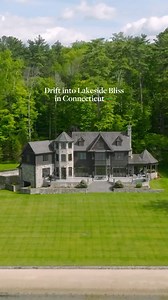 ONE Network- Lakeside living at its finest in Connecticut 🛶 Welcome to an Adirondack-inspired retreat on the shores of East Twin Lake, where timeless design meets the serenity of nature. Set against the backdrop of lake and mountains, it features flexible living spaces, guest quarters, a boat garage, and gorgeous views. It’s the perfect blend of comfort and natural beauty. This property is part of the @sothebysrealty global network, represented by David Mallison and @johnharneyjr of @williampit