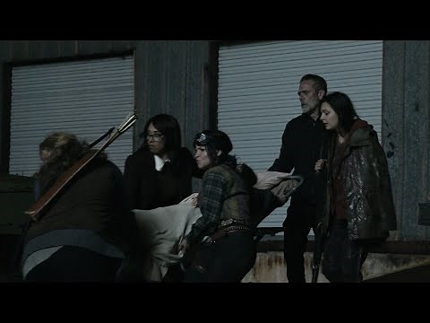 The Walking Dead - 11x24 Rest in Peace - #3 - Negan helps bring Judith to Tomi | Jeffrey Dean Morgan