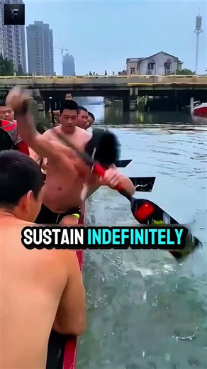 He’s Truly a Professional Rower.