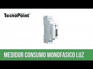MEDIDOR DE DE CONSUMO DE ENERGÍA 1 DIN BAW