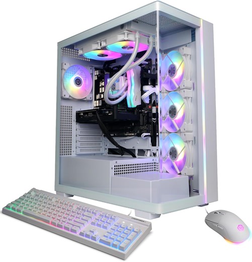 Amazon.com: CyberPowerPC Gamer Supreme Gaming PC, Intel Core i7-14700F 2.1GHz, GeForce RTX 5060 Ti 8GB, 32GB DDR5, 2TB PCIe 4.0 SSD, WiFi Ready y Windows 11 Home (GXiVR8400A18) : Electrónica