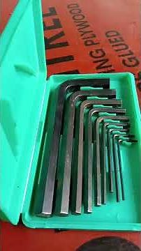 TAPARIYA Allen key set, ULTRAFAST wall cutting blade