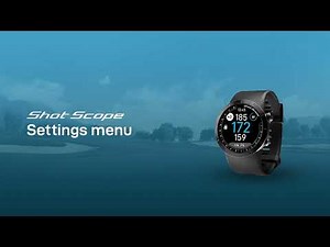X5 support videos - The settings menu