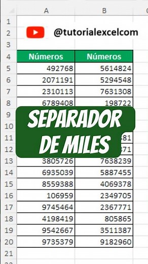 The trick to making your Excel numbers easy to read
