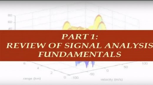 Fundamental Concepts in Radar Signal Processing - Part 1