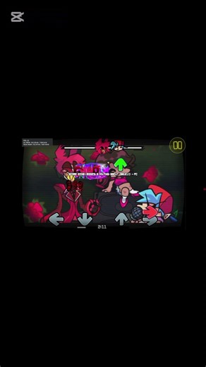 gameplay en p-slice engine song alastor insane #fnf #fnfmods #hazbinhotel #alastor #fnfpsychengine
