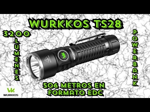 Wurkkos TS28: A 506-meter EDC monster | In depth 🚀🔦