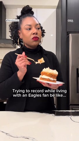 POV: You're trying to film a video but you live with an Eagles fan