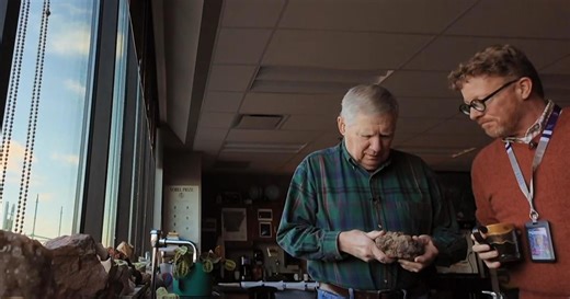How a beloved geology professor's bond with a former student transcends illness