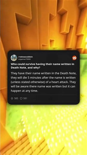 Death Note: Who Can Survive? 🤯 5 Min Rule!