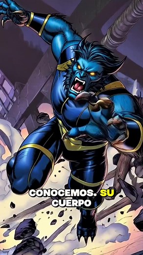🦎 Beast no siempre fue azul… su mutación evolucionó dos veces Dato (13 segundos): ¿Sabías que Beast originalmente solo tenía pies y manos gigantes? Con el tiempo, su mutación avanzó y lo convirtió en la bestia azul que conocemos. Su cuerpo sigue evolucionando, haciéndolo más fuerte y más inteligente. 🔬💙 #Beast #XMen #Marvel #DatosCuriosos #Mutantes #MarvelFacts #comics | Crónicas del Cómic