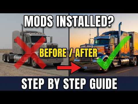 ATS Mods for Beginners - How to Install and Use Them
