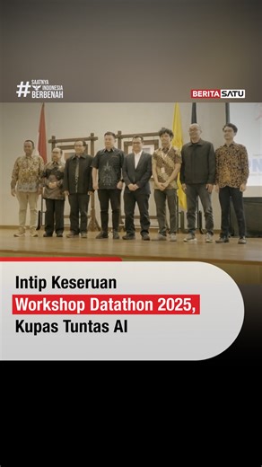 Fakultas Ilmu Komputer (Fasilkom) Universitas Indonesia (UI) bekerja sama dengan B-Universe dan PT Permodalan Nasional Madani (PNM) menggelar Public Workshop Datathon 2025 sebagai upaya memperkuat literasi teknologi artificial intelligence (AI) di kalangan mahasiswa dan publik. Ikuti berita selengkapnya di Beritasatu TV, BeritaSatu.com, & YouTube BeritaSatu! #Datathon2025 #FasilkomUI #Workshop #SaatnyaIndonesiaBerbenah #BeritaSatu | Beritasatu