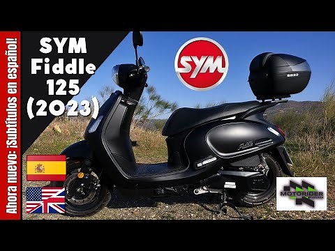 SYM Fiddle 125 (2023) | Test Ride (Prueba), Review, Walkaround, Soundcheck | ENGLISH/ESPAÑOL VLOG363