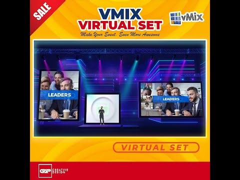 vMix Virtual Set - Stage 01