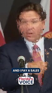 🚨 MASSIVE: Governor Ron DeSantis says he will allow Florida voters to vote to ABOLISH PROPERTY TAXES. "If you own your home, to truly OWN it, you have to own it FREE and CLEAR of the government - you shouldn't have to pay rent to the government!" "We're gonna place a question on the BALLOT that is gonna allow Floridians to vote themselves relief from property tax." "Your personal home, we really believe, should not be subject to tax. It's an unrealized gain." "People say, 'that can't be done.' 