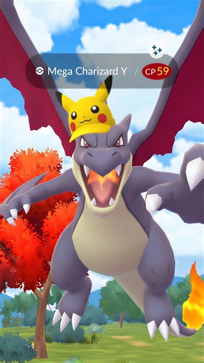 Found the LOWEST CP Shiny Mega Charizard Y in the Wild?!