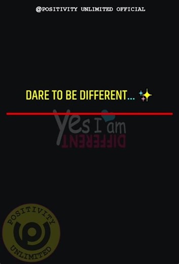 Be Different | Your Different Vision | Hidden Superpower | World Needs Different You | #shorts