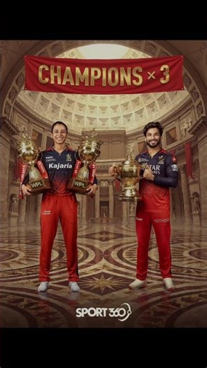 RCB Champions x 3 DC Runner-up x 4