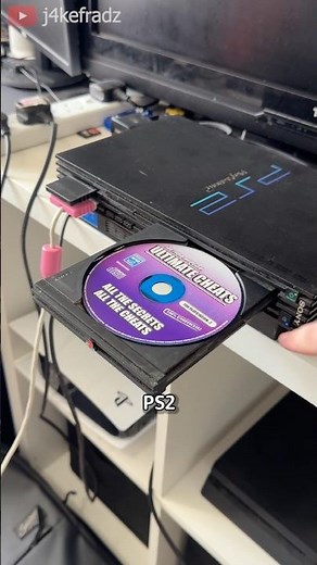PS2 Cheat Disc for Vice City 💿 #GTA #RockstarGames #playstation2 #ps2