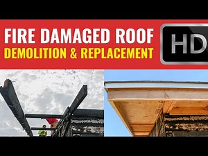 Fire Damaged Roof Repair and Replacement | All About Roofing, LLC.