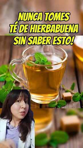 Beneficios del té de hierbabuena para la salud #remediosnaturales #herbolaria #salud