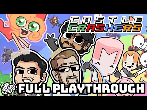 Castle Crashers Painter Boss Paradise DLC: THE FULL PLAYTHROUGH