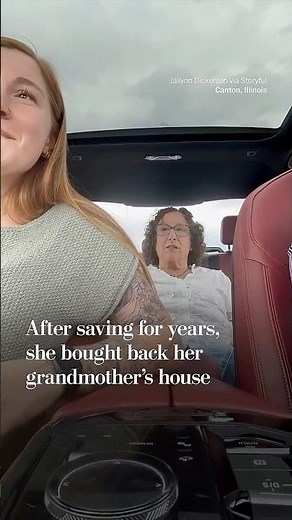 After saving for years, she bought back her grandmother’s house
