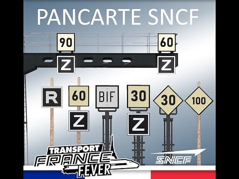 Transport Fever 2 : Tuto Comment Utiliser les Pancartes SNCF (TIV)
